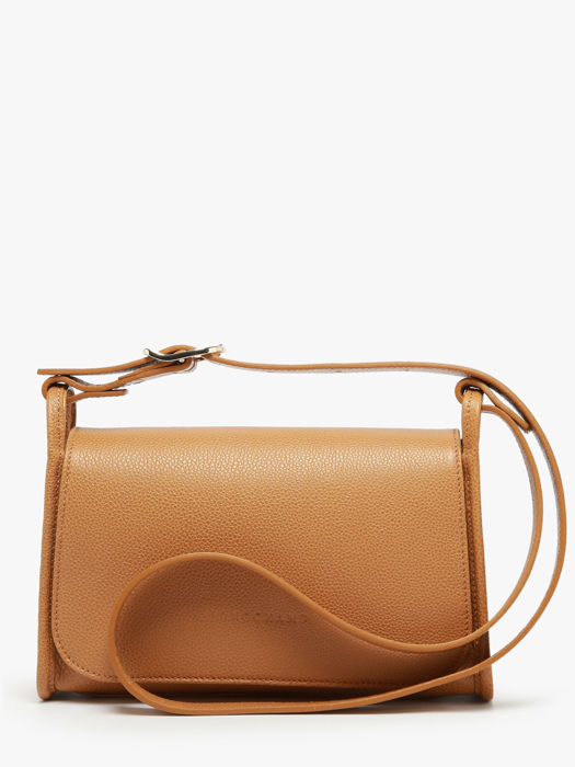 Longchamp Le foulonné Cross bodytas Bruin